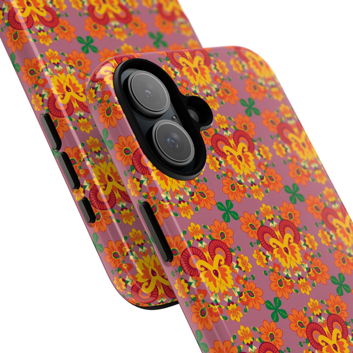 Tough Cases, Aries, Zodiac v1, Flower Pattern