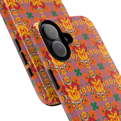 Tough Cases, Aries, Zodiac v1, Flower Pattern
