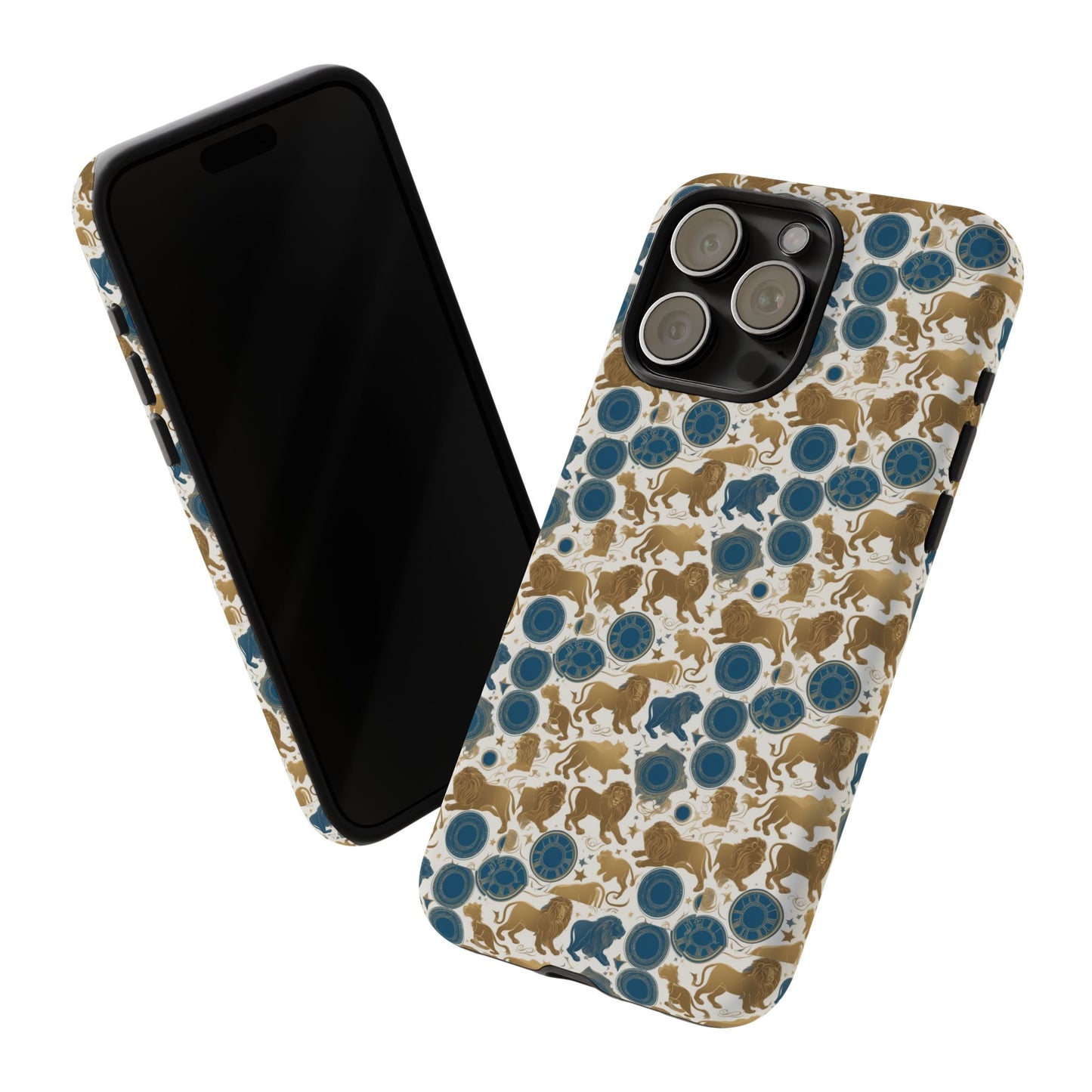 Tough Cases, Leo, Zodiac v2, Metal Pattern