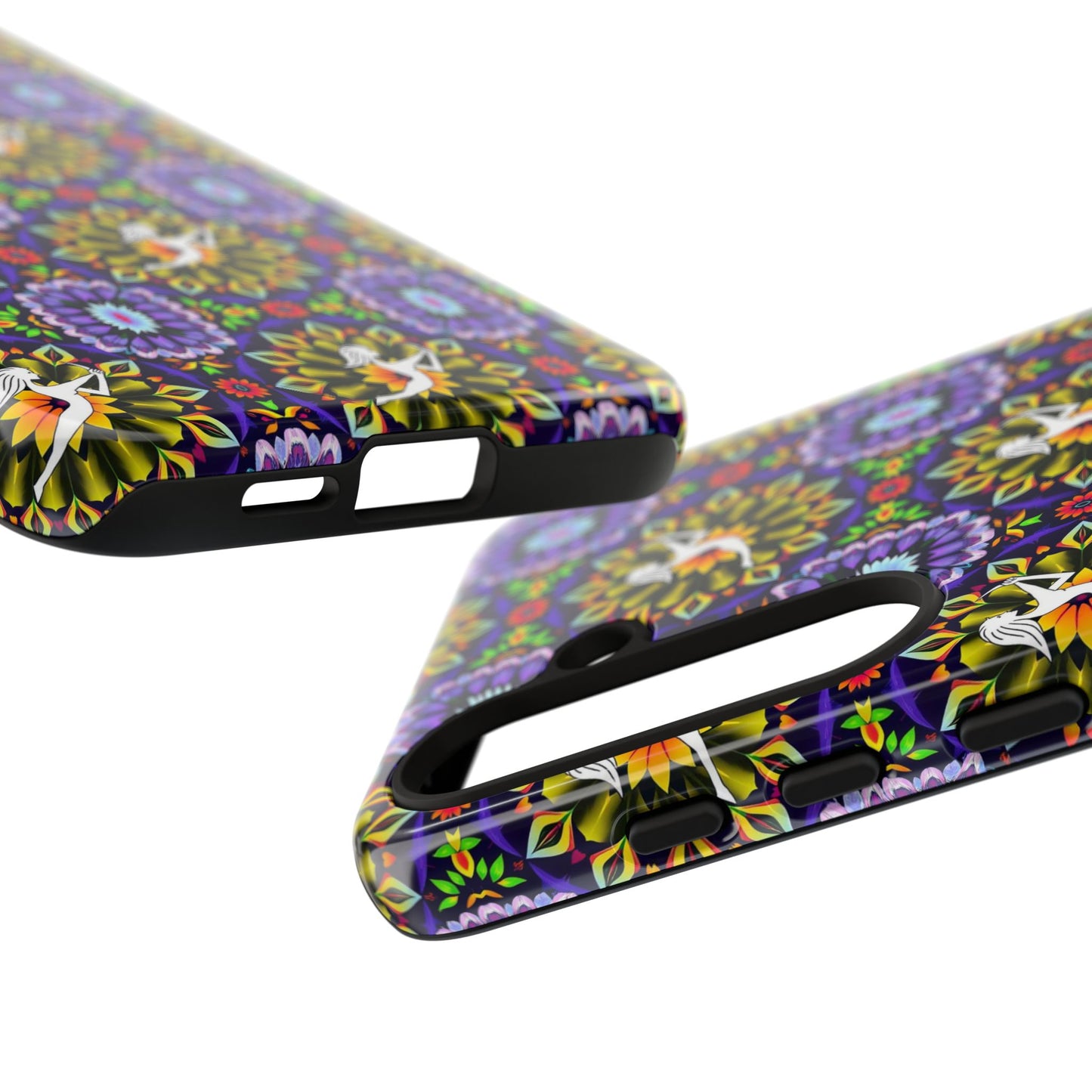 Tough Cases, Sagittarius, Zodiac v1, Flower Pattern