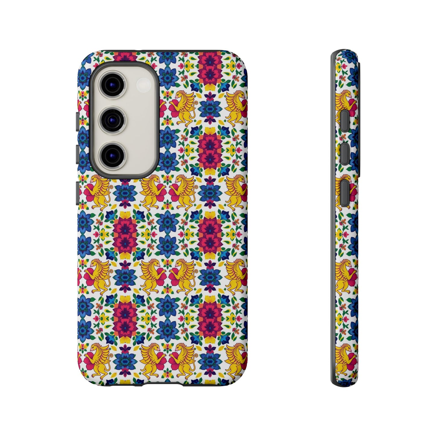 Tough Cases, Gemini, Zodiac, Flower Pattern