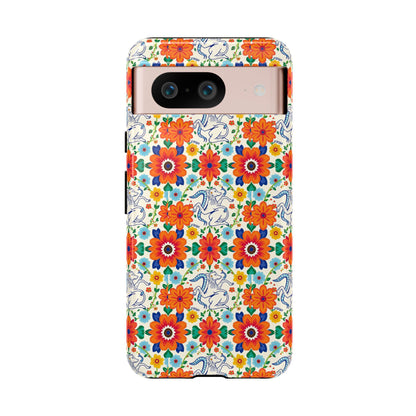 Tough Cases, Virgo, Zodiac v4, Flower Pattern