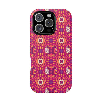 Tough Cases, Gemini, Zodiac v1, Flower Pattern