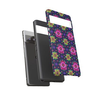 Tough Cases, Scorpio, Zodiac v4, Flower Pattern