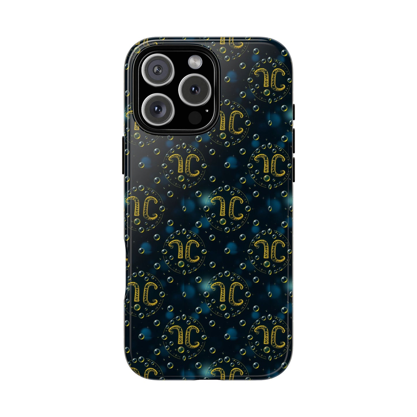 Tough Cases, Aquarius, Zodiac v2, Bubble Pattern