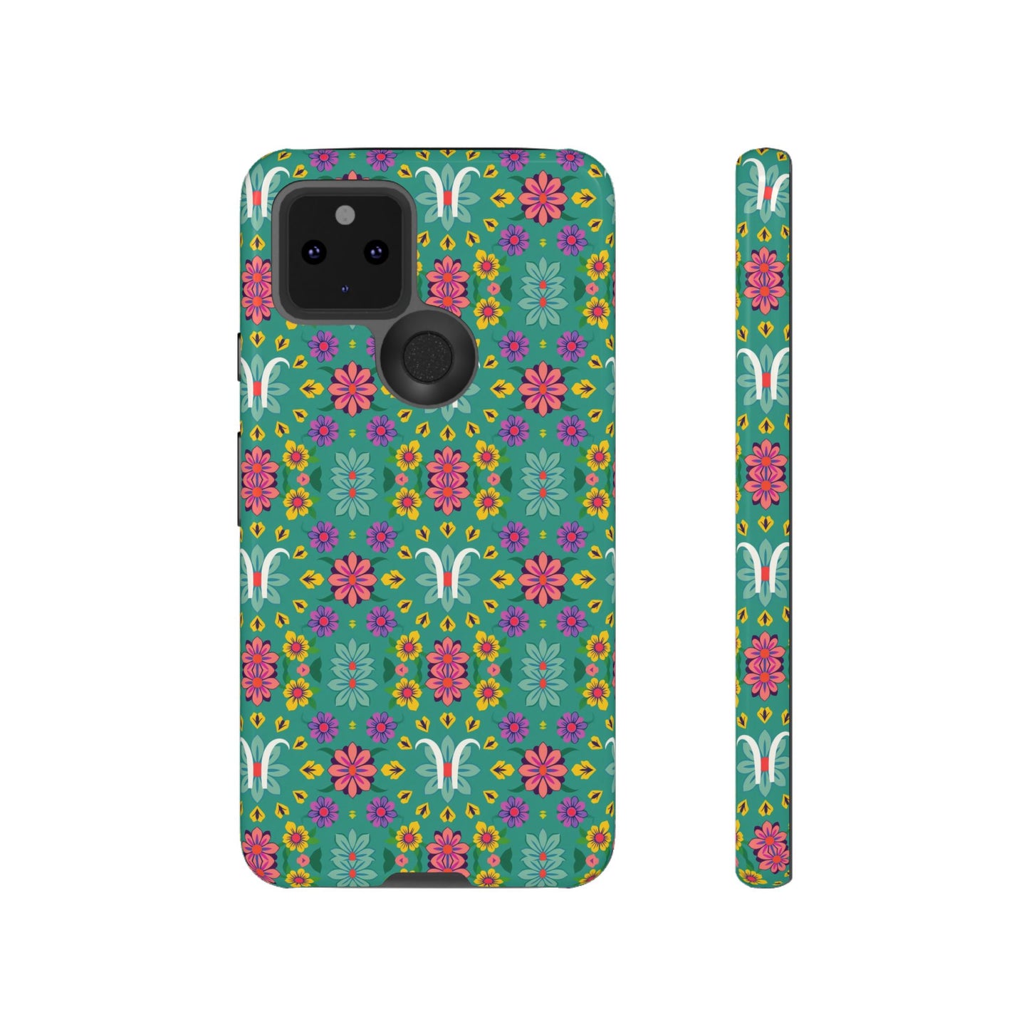 Tough Cases, Aquarius, Zodiac v4, Flower Pattern