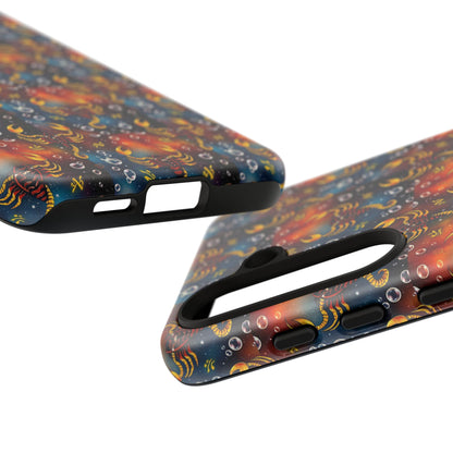 Tough Cases, Scorpio, Zodiac v2, Bubble Pattern