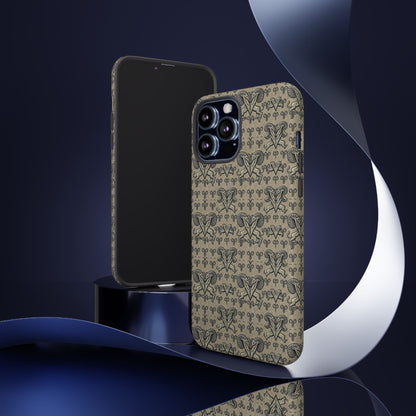 Tough Cases, Aries, Zodiac, Metal Pattern