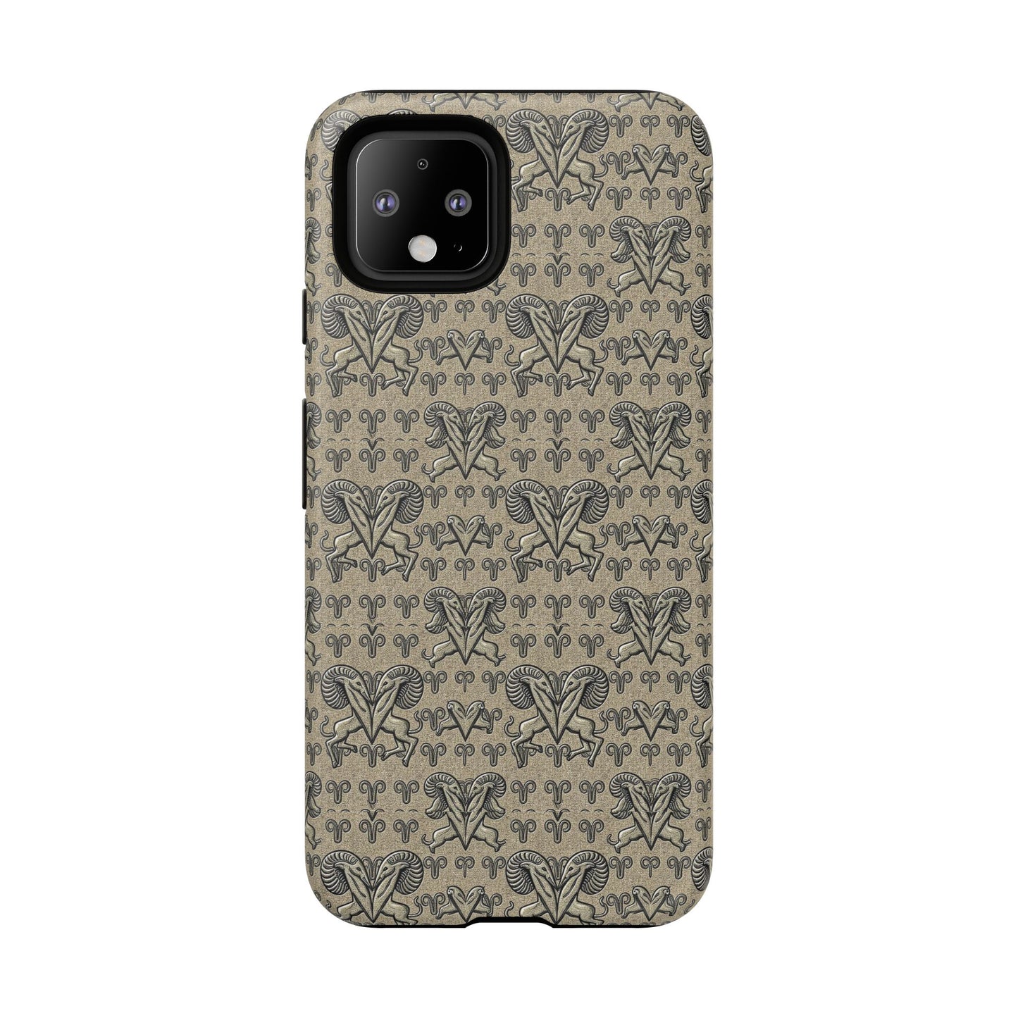 Tough Cases, Aries, Zodiac, Metal Pattern