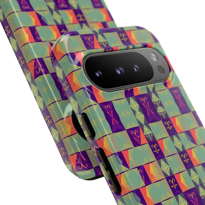 Tough Cases, Aquarius, Zodiac v2, Shape Pattern