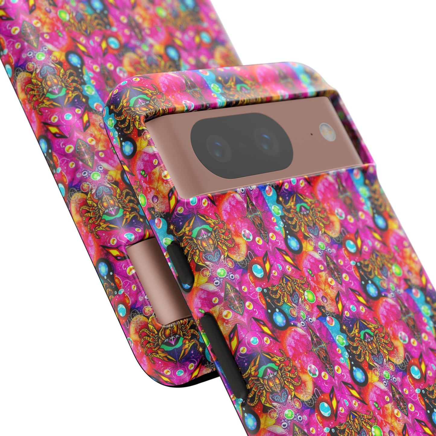 Tough Cases, Scorpio, Zodiac v1, Bubble Pattern