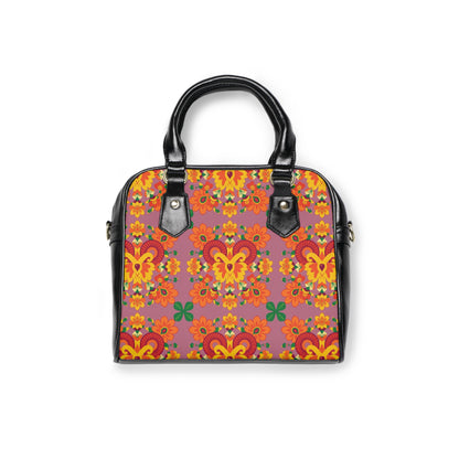 Shoulder Handbag, Aries, Zodiac, Flower Pattern