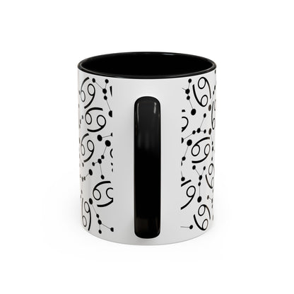 Accent Coffee Mug with the Cancer sign (11, 15oz)