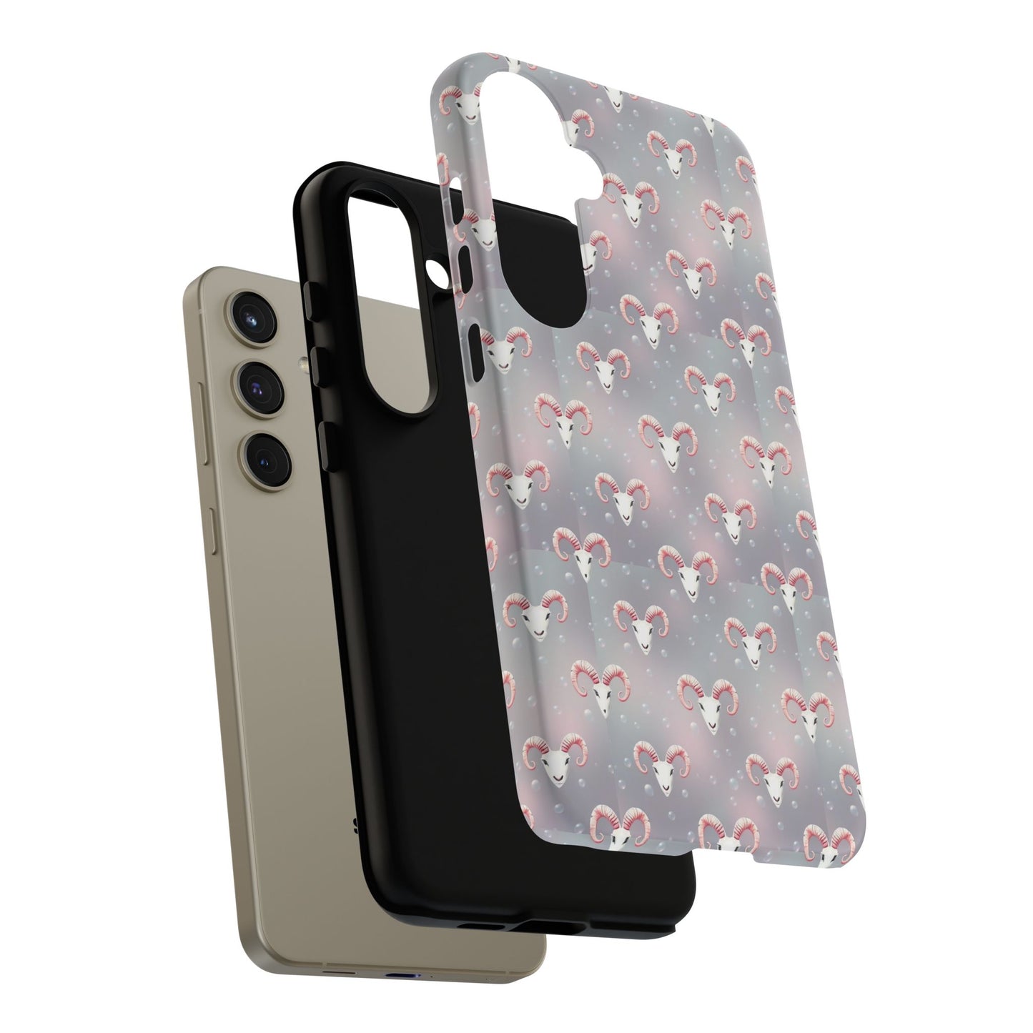 Tough Cases, Aries, Zodiac v2, Bubble Pattern