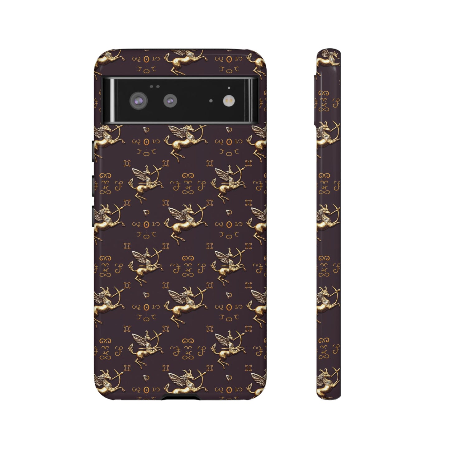 Tough Cases, Sagittarius, Zodiac v3, Metal Pattern