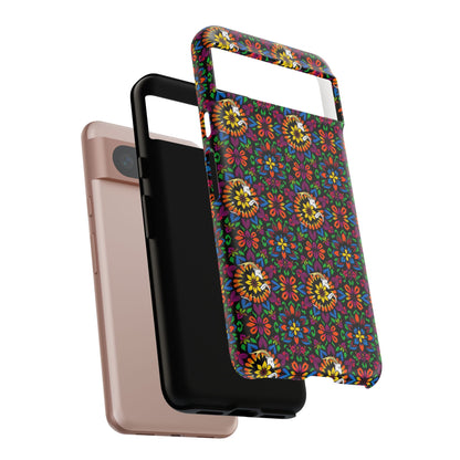 Tough Cases, Capricorn, Zodiac v2, Flower Pattern