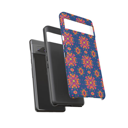 Tough Cases, Gemini, Zodiac v2, Flower Pattern