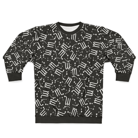 Zodiac AOP Unisex Sweatshirt Scorpio Zodiac Sign