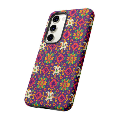 Tough Cases, Aquarius, Zodiac v1, Flower Pattern