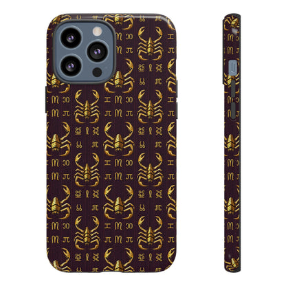 Tough Cases, Scorpio, Zodiac v2, Metal Pattern
