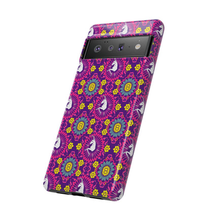 Tough Cases, Capricorn, Zodiac, Flower Pattern