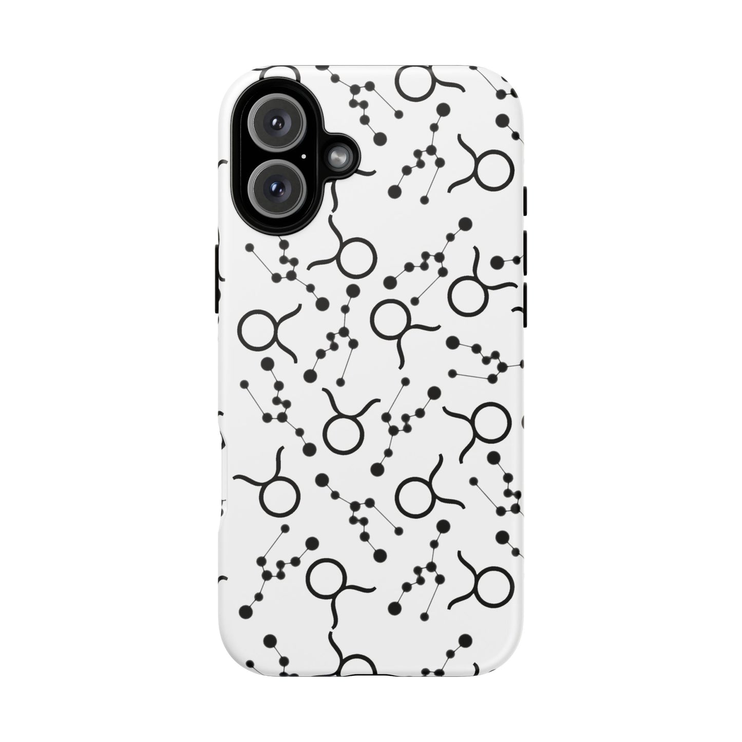 Tough Cases with the Taurus Zodiac sign for iPhone, Samsung Galaxy, and Google Pixel devices