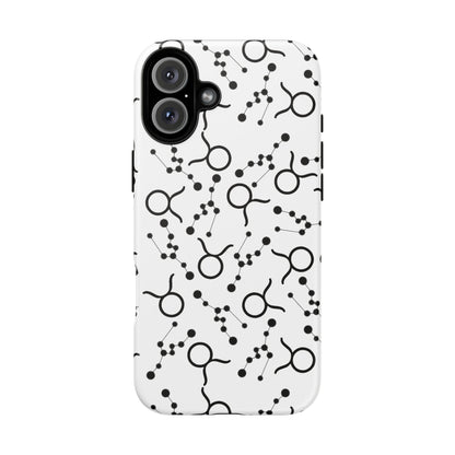 Tough Cases with the Taurus Zodiac sign for iPhone, Samsung Galaxy, and Google Pixel devices
