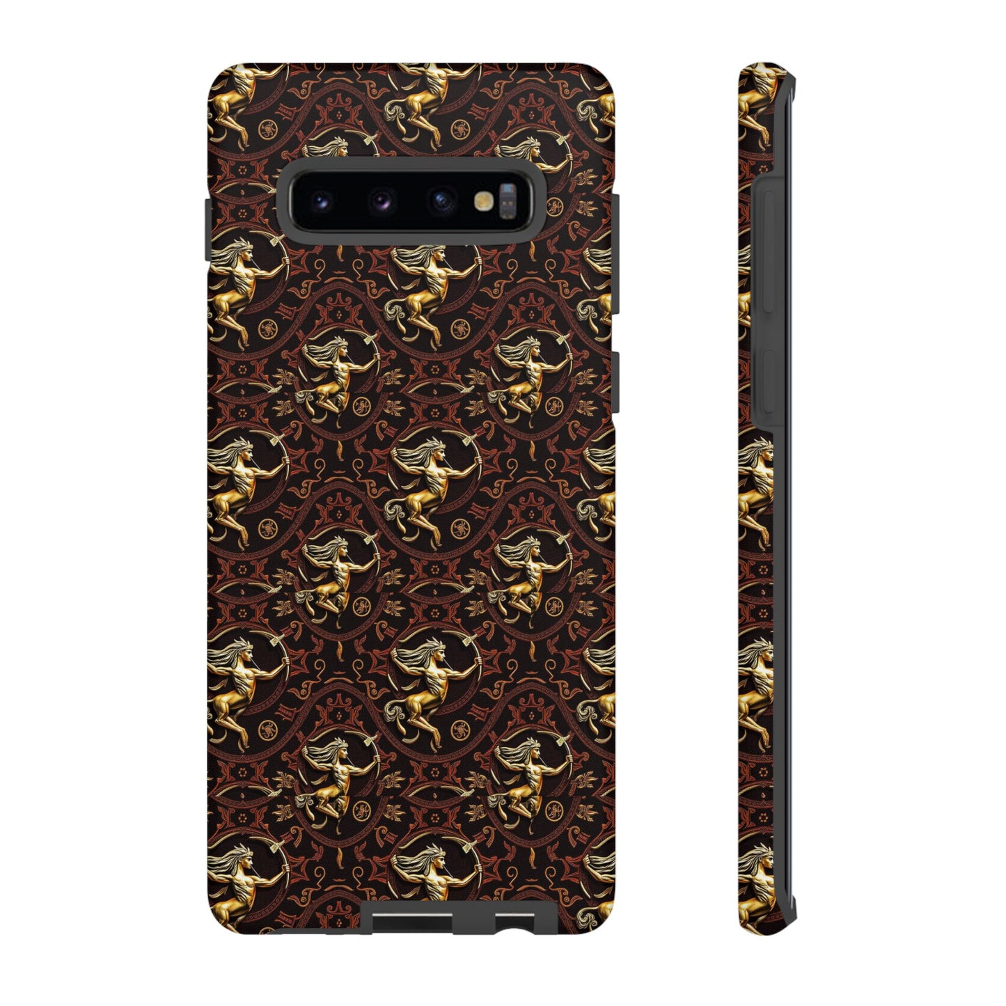 Tough Cases, Sagittarius, Zodiac, Metal Pattern