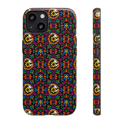 Tough Cases, Capricorn, Zodiac v2, Flower Pattern