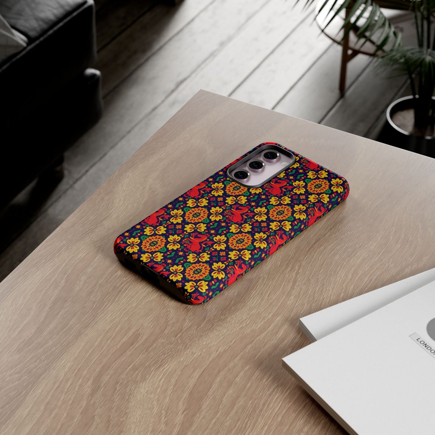 Tough Cases, Virgo, Zodiac v2, Flower Pattern