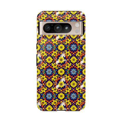 Tough Cases, Aquarius, Zodiac v3, Flower Pattern