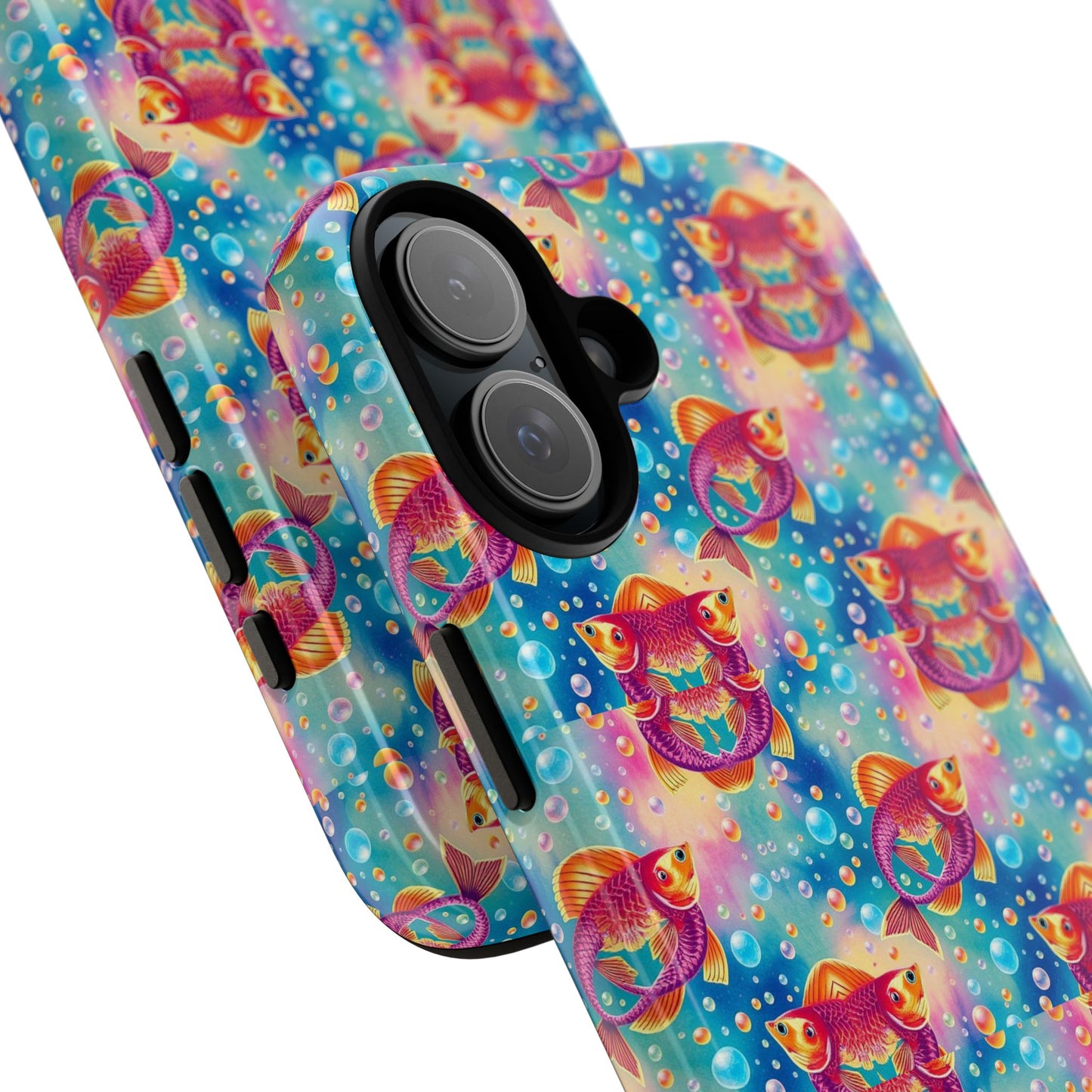 Tough Cases, Pisces, Zodiac v1, Bubble Pattern