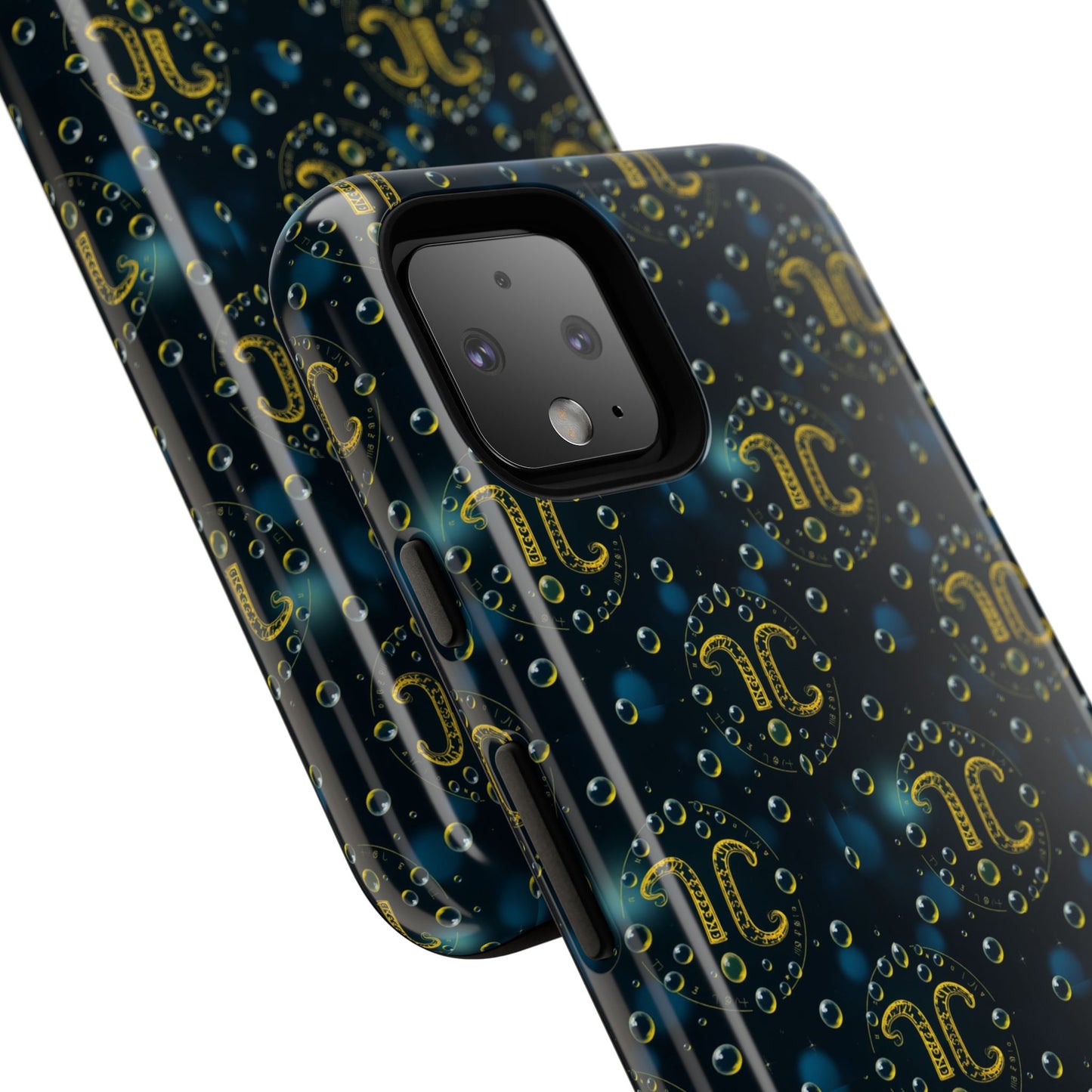 Tough Cases, Aquarius, Zodiac v2, Bubble Pattern