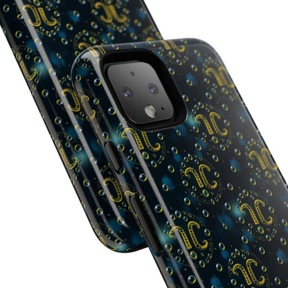 Tough Cases, Aquarius, Zodiac v2, Bubble Pattern