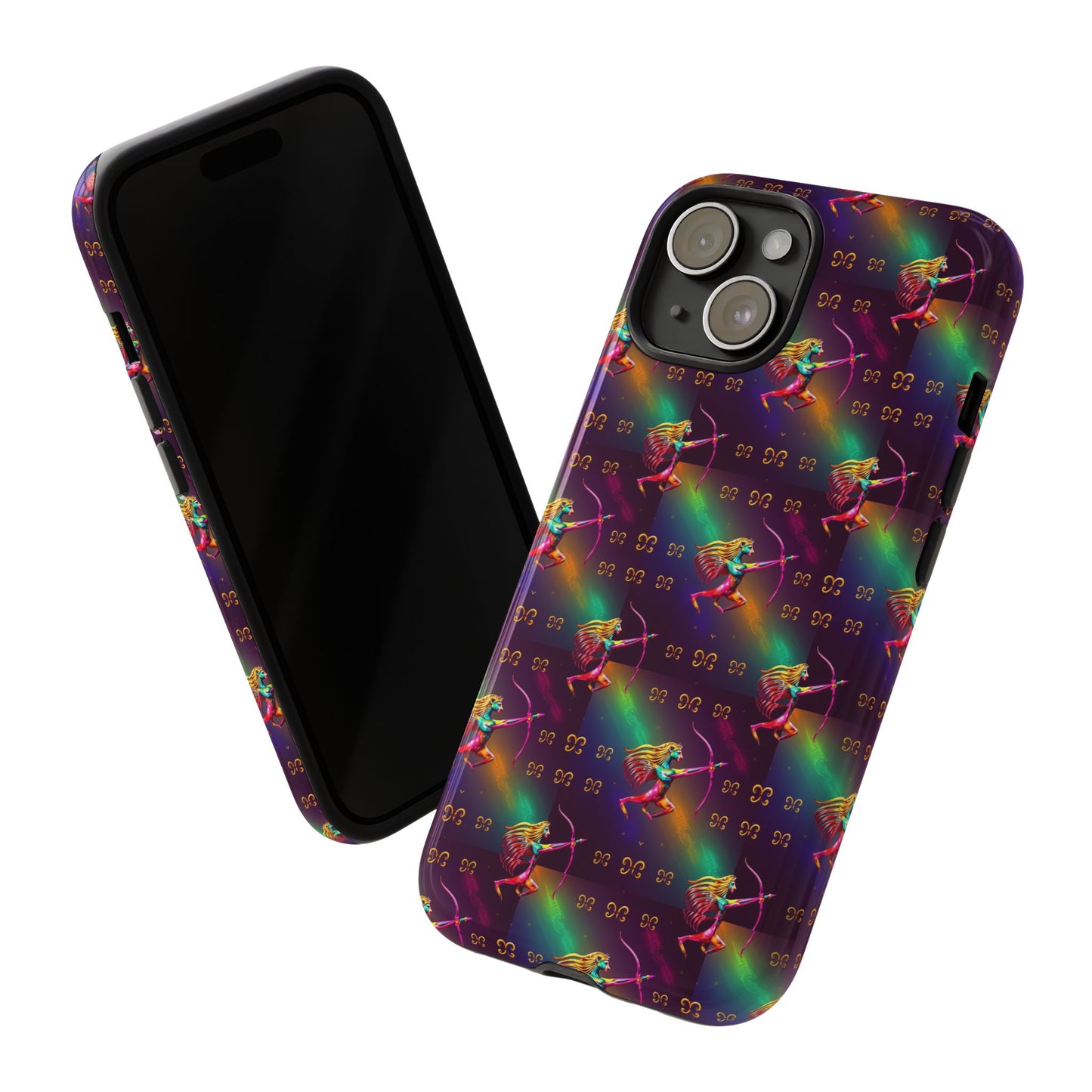 Tough Cases, Sagittarius, Zodiac v1, Metal Pattern