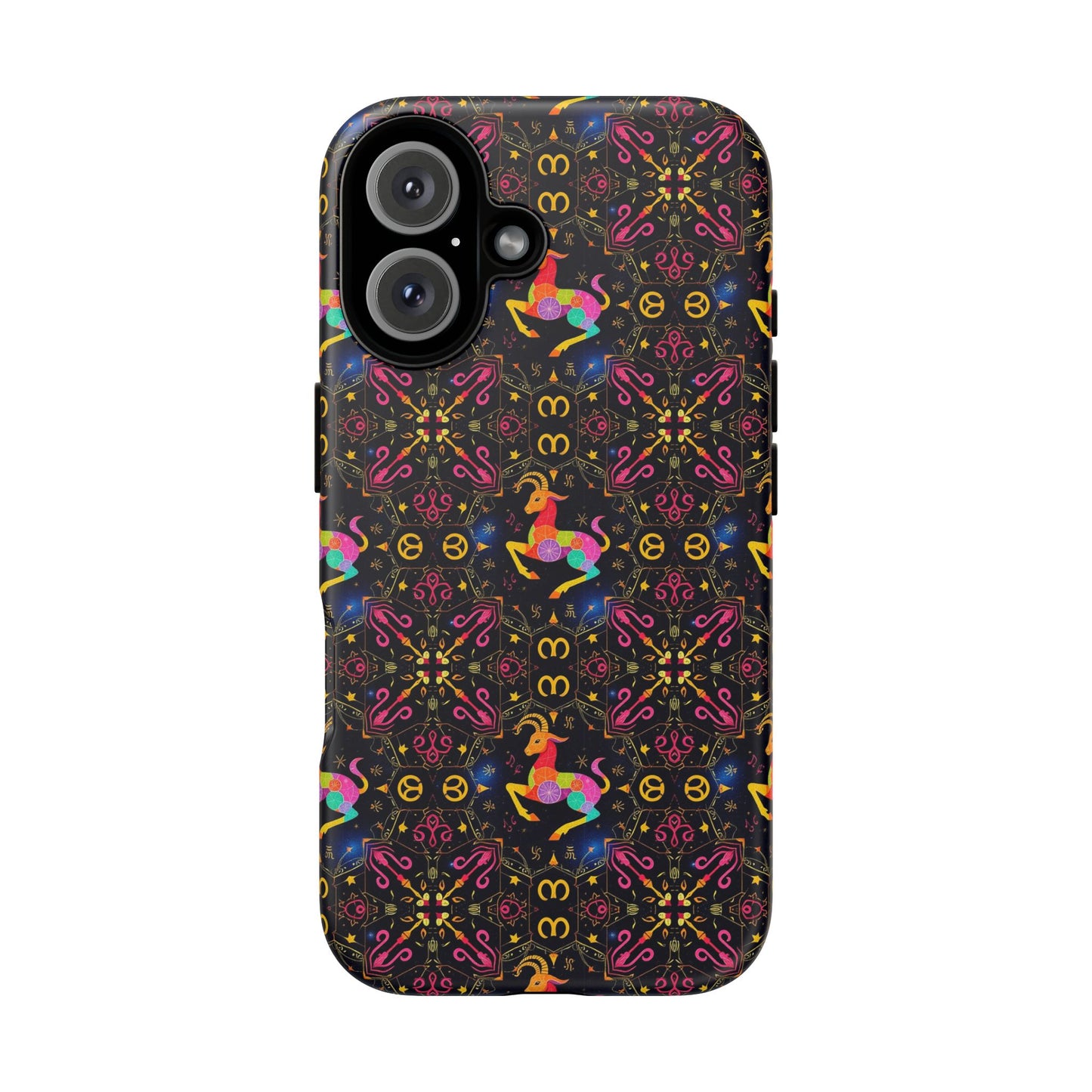 Tough Cases, Capricorn, Zodiac v2, Metal Pattern