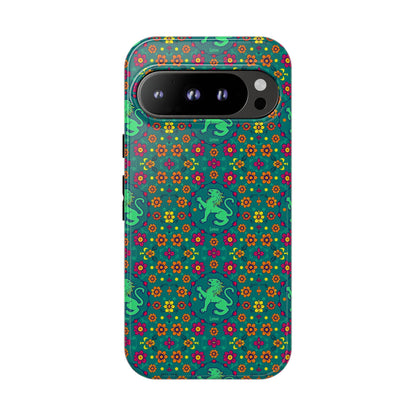Tough Cases, Leo, Zodiac v3, Flower Pattern