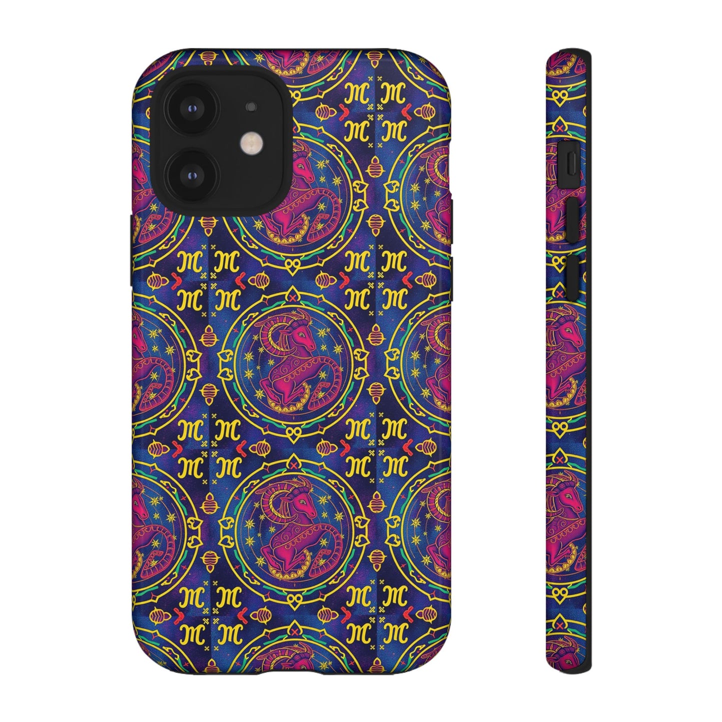 Tough Cases, Capricorn, Zodiac, Metal Pattern