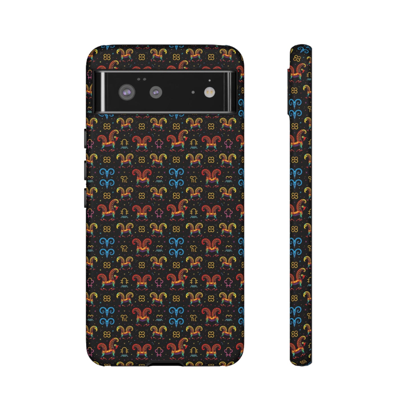 Tough Cases, Aries, Zodiac v1, Metal Pattern