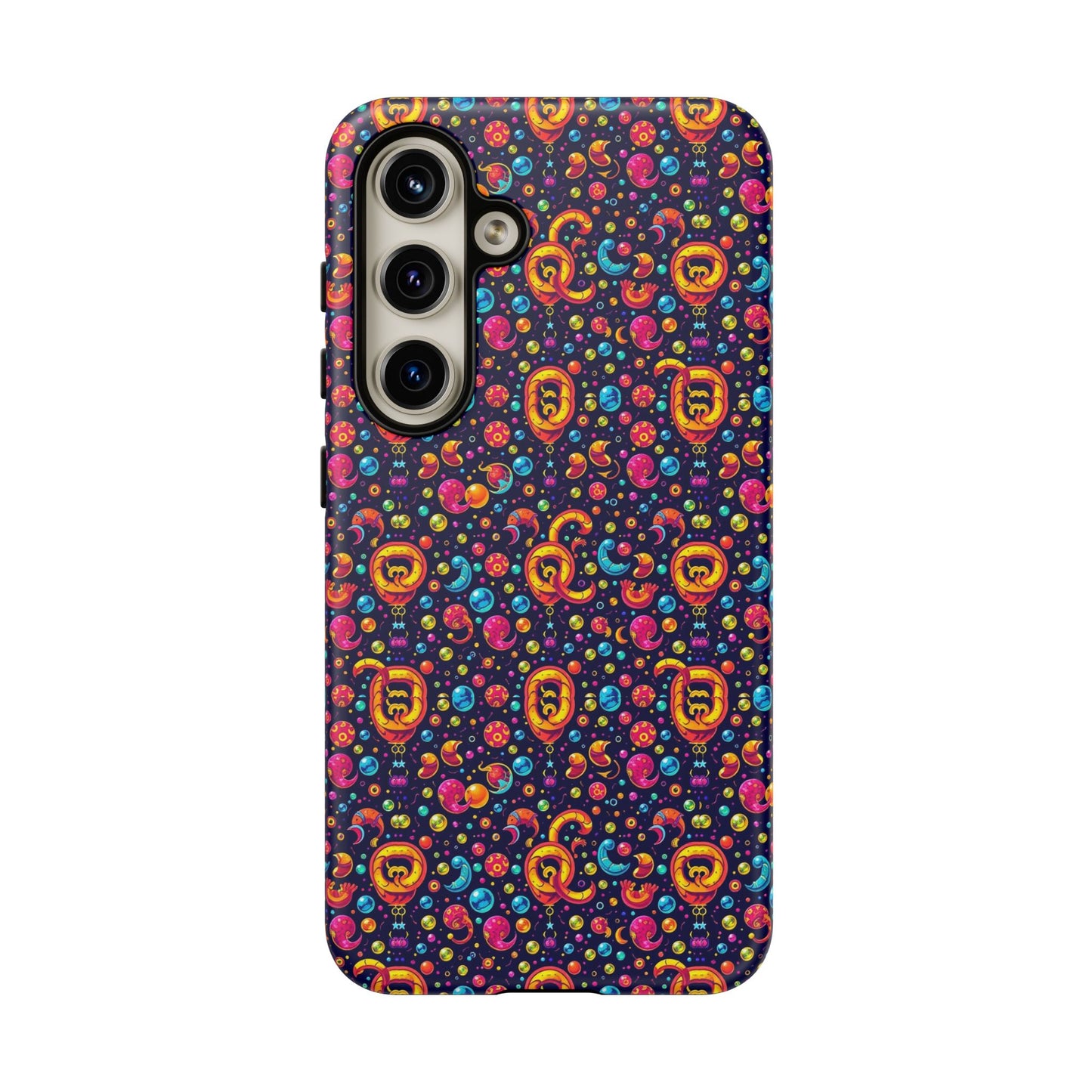 Tough Cases, Aquarius, Zodiac v1, Bubble Pattern
