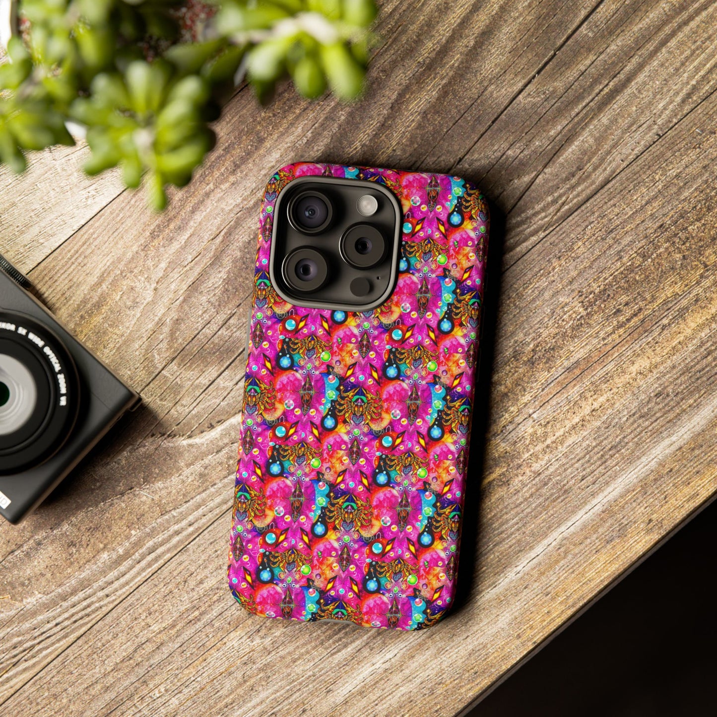 Tough Cases, Scorpio, Zodiac v1, Bubble Pattern