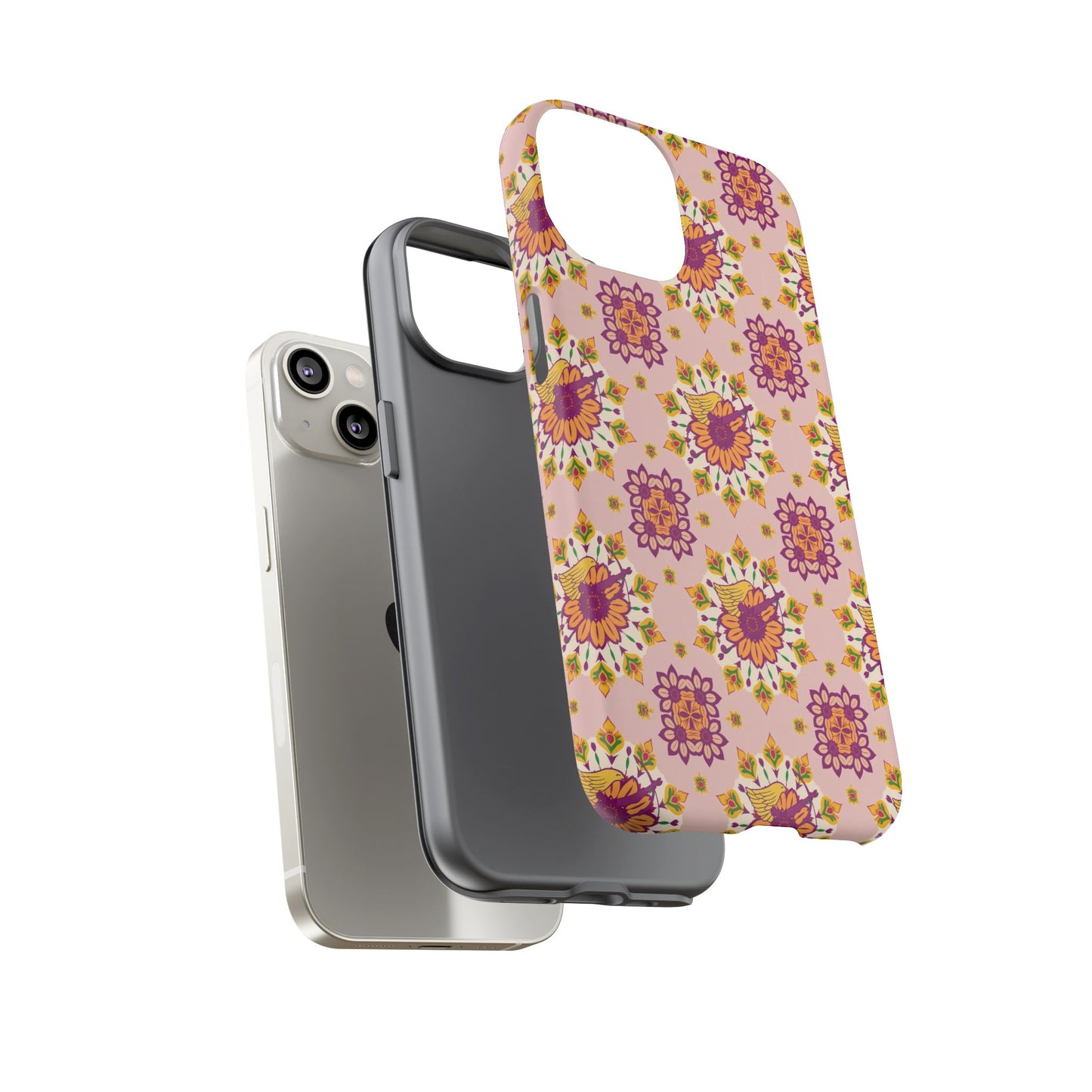 Tough Cases, Sagittarius, Zodiac v4, Flower Pattern