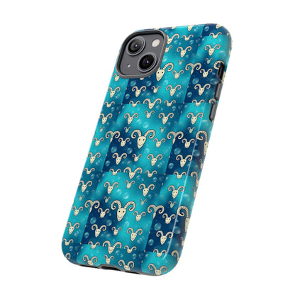Tough Cases, Aries, Zodiac v1, Bubble Pattern