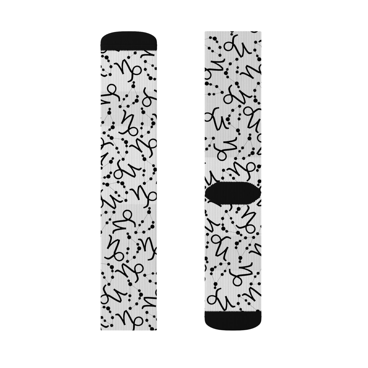 Zodiac Sublimation Socks Capricorn Zodiac sign