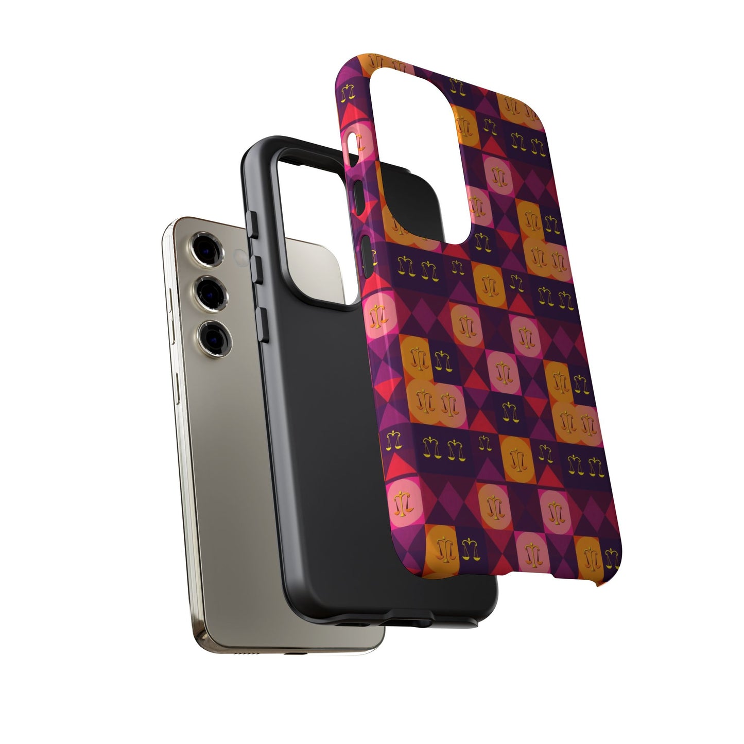 Tough Cases, Libra, Zodiac v1, Shape Pattern