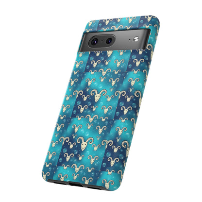 Tough Cases, Aries, Zodiac v1, Bubble Pattern