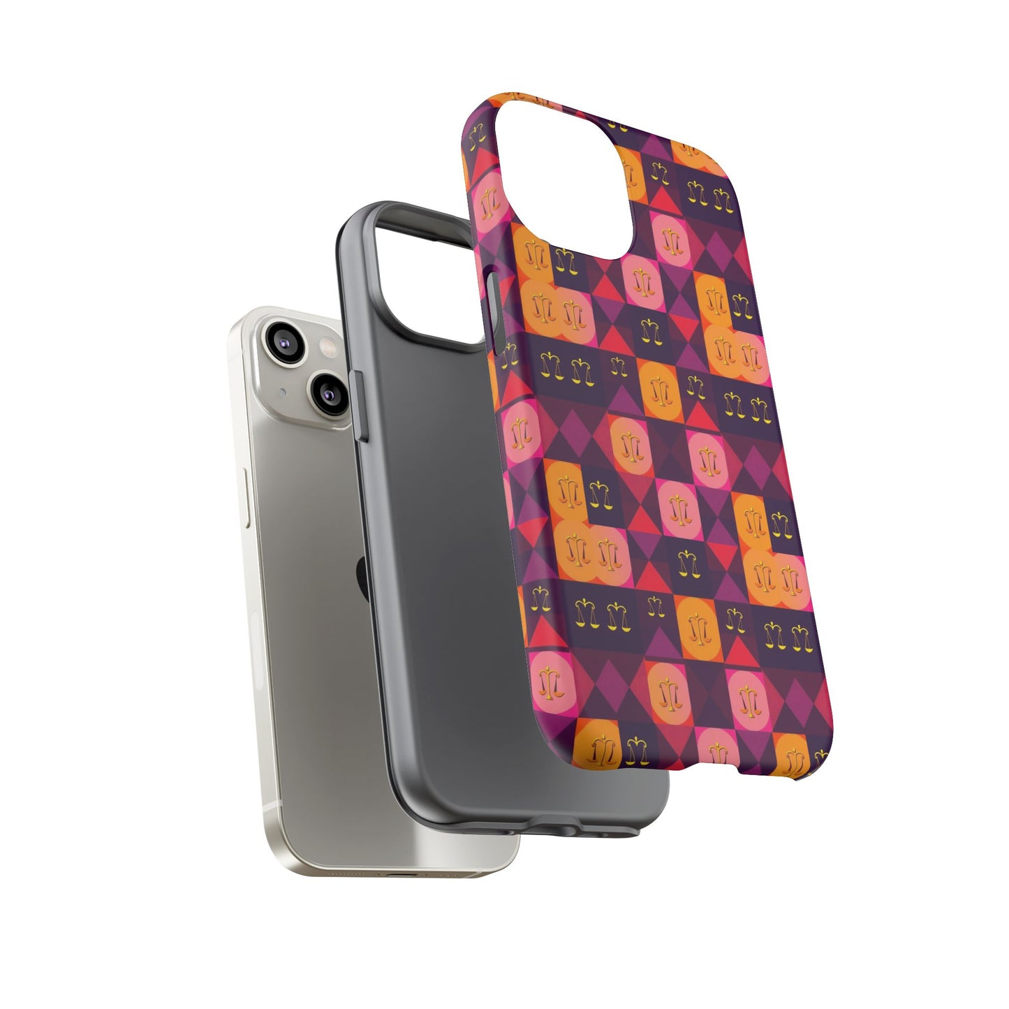 Tough Cases, Libra, Zodiac v1, Shape Pattern