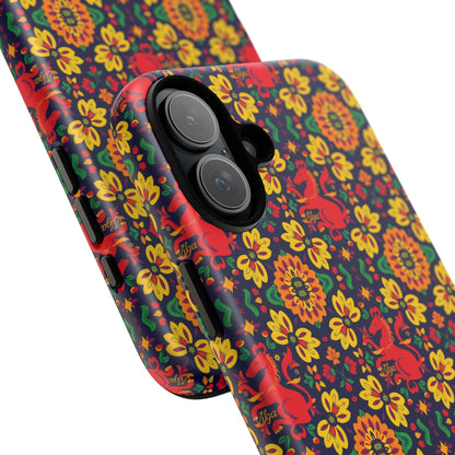 Tough Cases, Virgo, Zodiac v2, Flower Pattern