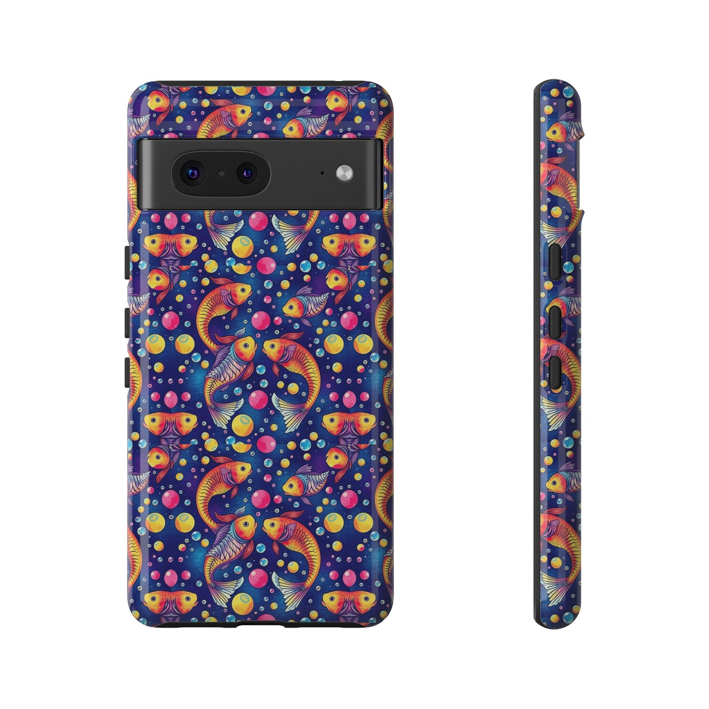 Tough Cases, Pisces, Zodiac, Bubble Pattern