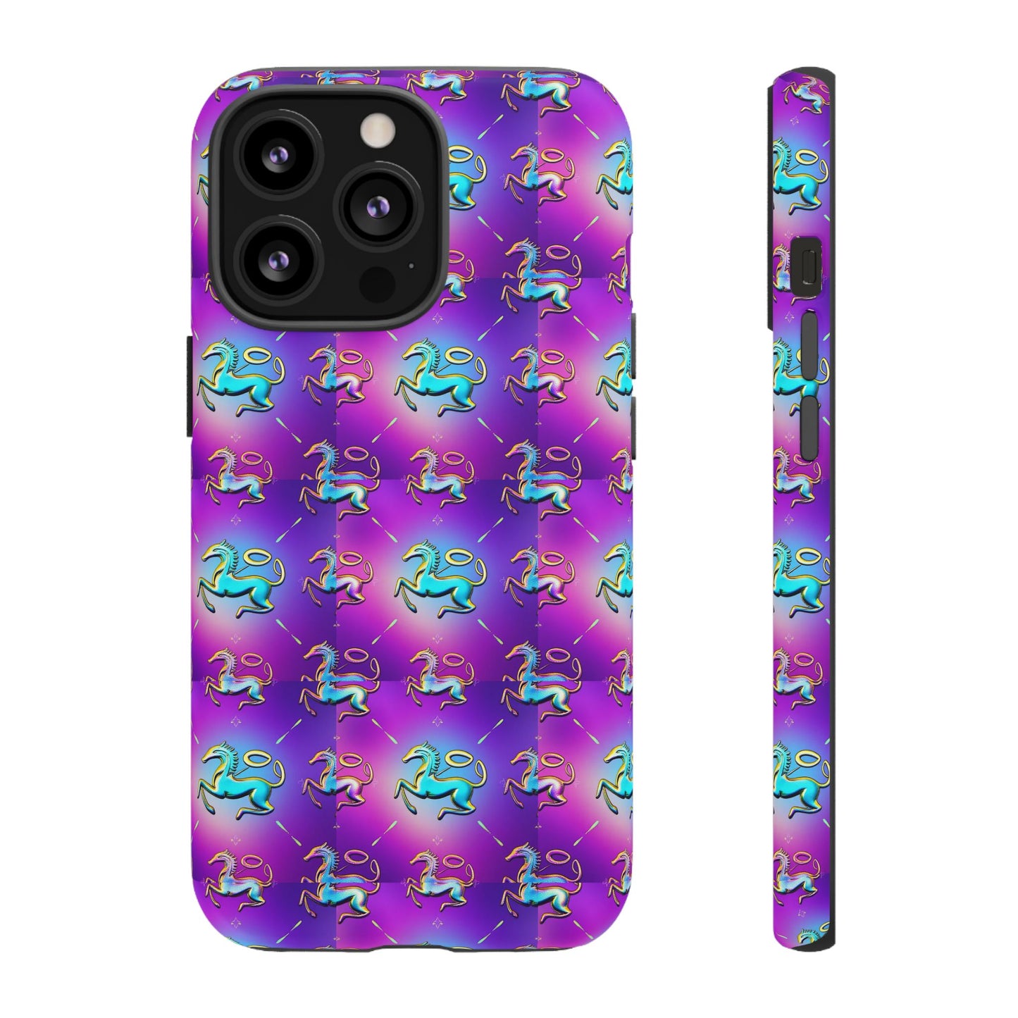 Tough Cases, Aquarius, Zodiac, Metal Pattern